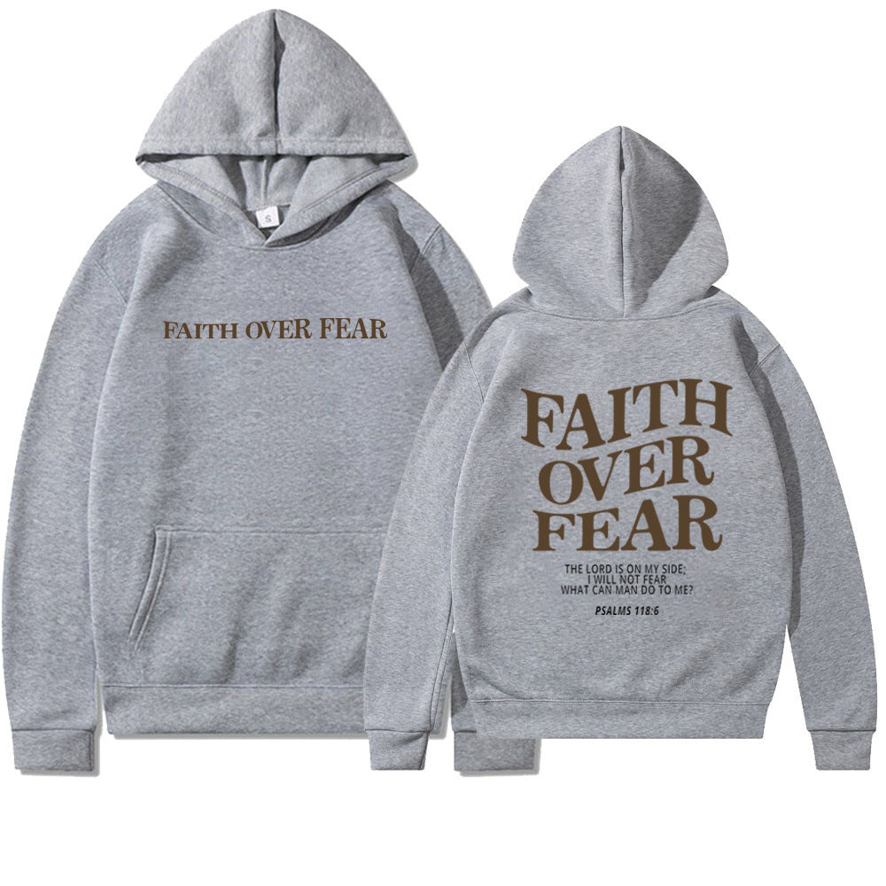 Faith Over Fear Christian Hoodie/Sweatshirt
