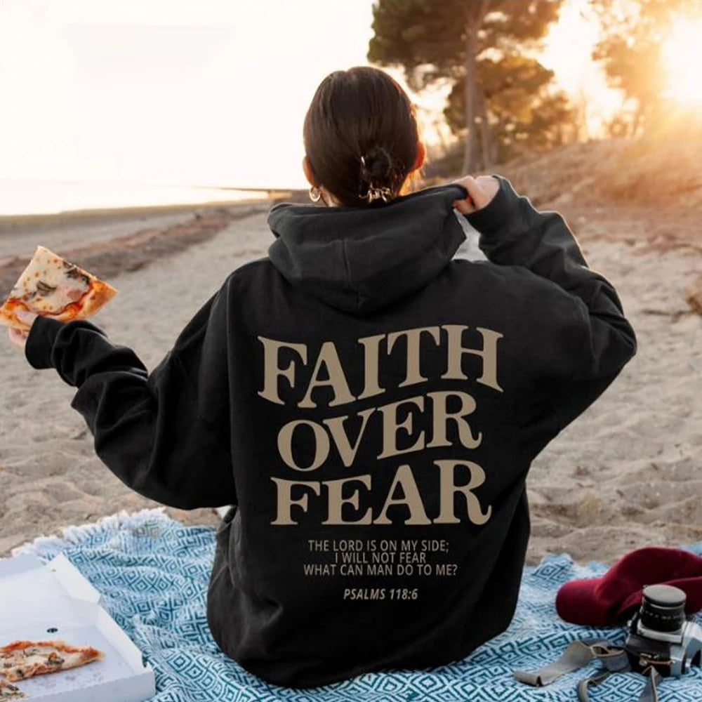 Faith Over Fear Christian Hoodie/Sweatshirt