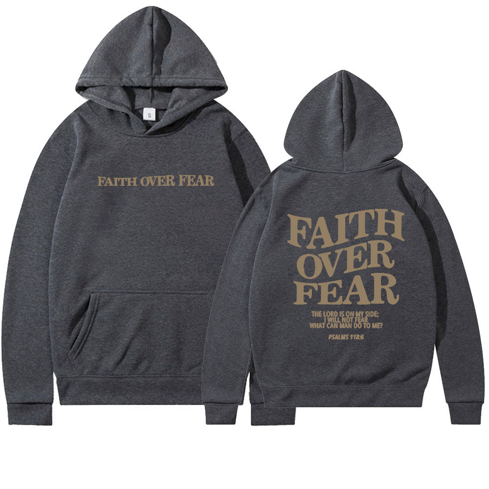 Faith Over Fear Christian Hoodie/Sweatshirt