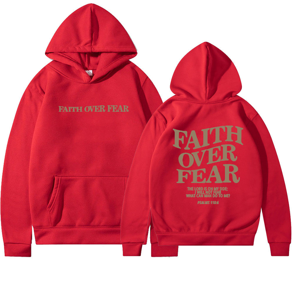 Faith Over Fear Christian Hoodie/Sweatshirt
