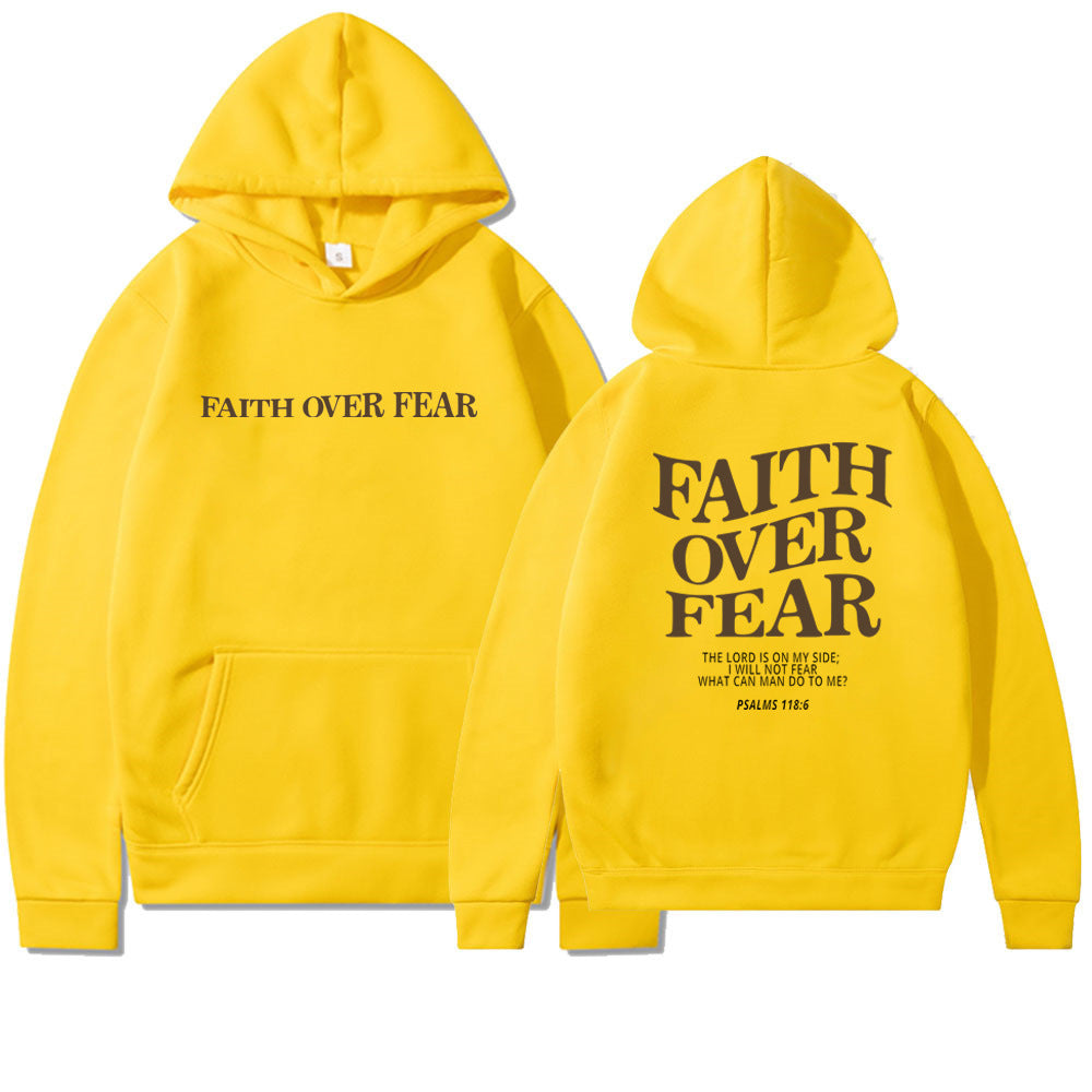 Faith Over Fear Christian Hoodie/Sweatshirt