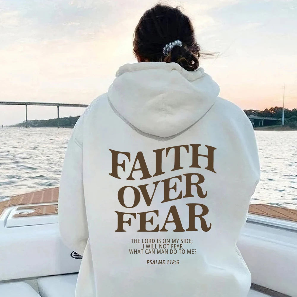 Faith Over Fear Christian Hoodie/Sweatshirt