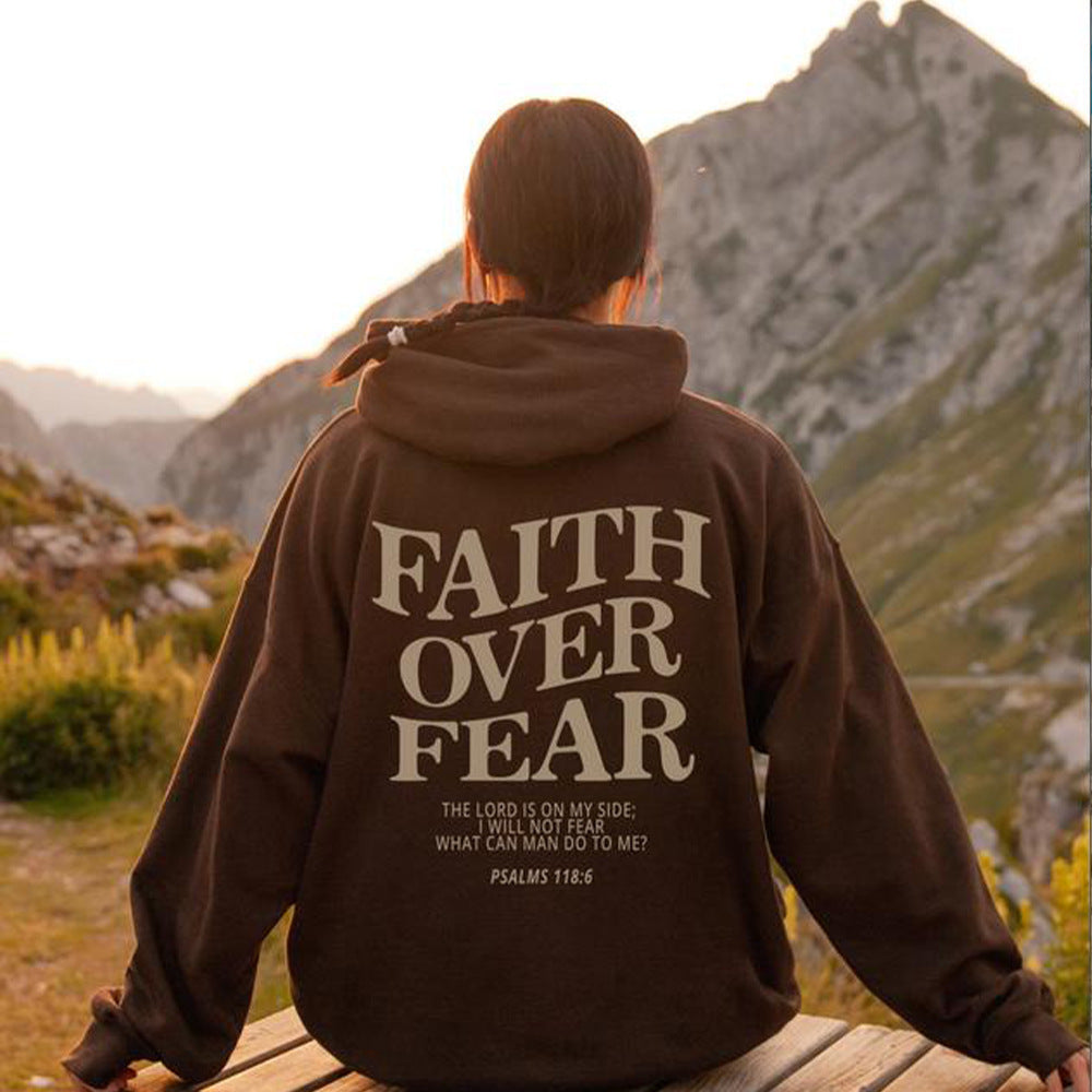 Faith Over Fear Christian Hoodie/Sweatshirt