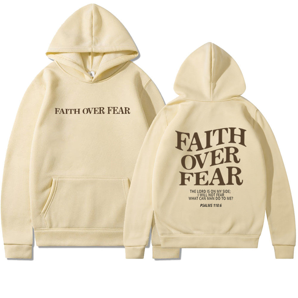 Faith Over Fear Christian Hoodie/Sweatshirt